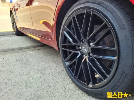 부산 휠복원 명가 휠스타 | 현대 G70 18인치 블랙잭 시공 / 부산 사상 학장동