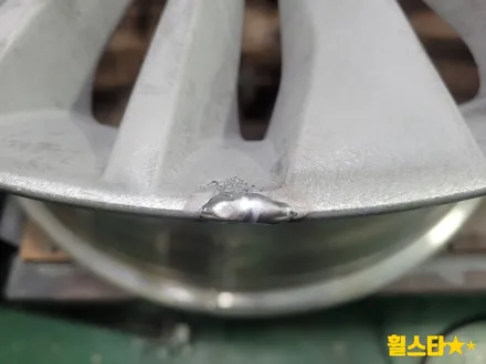 부산 휠복원 잘하는곳 휠스타 | 기아 K7 19인치 순정휠 고스트실버 시공후기 휠복원성지 / 부산 사상 학장동