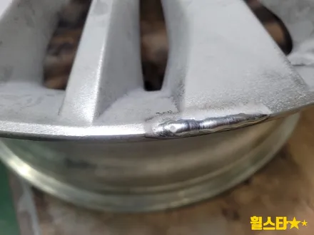 부산 휠복원 잘하는곳 휠스타 | 기아 K7 19인치 순정휠 고스트실버 시공후기 휠복원성지 / 부산 사상 학장동