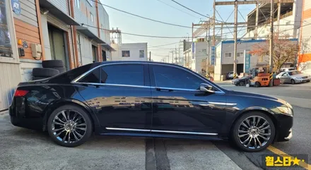 링컨 컨티넨탈 20인치 티탄크롬 시공 | 부산 휠복원 전문점 휠스타 / 부산 사상 학장동