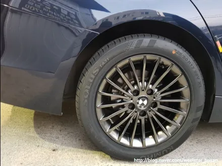 [[부산휠수리][부산휠복원]]BMW 320d 17인치 순정휠 다크쉐도우시공 휠도색 휠수리 휠복원비용_wheelstar / 부산 사상 학장동
