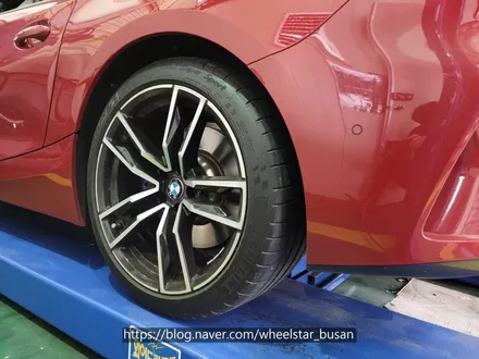 [[부산 휠도색][부산 휠수리]]BMW Z4 19인치 블랙유광시공 휠복원 휠수리 휠도색비용_wheelstar / 부산 사상 학장동