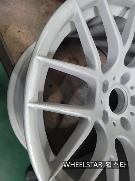 [[부산 휠도색][부산 휠복원]]BMW F34 3GT 18인치 순정휠 하이퍼블랙시공 휠복원 휠수리 휠도색비용_wheelstar / 부산 사상 학장동