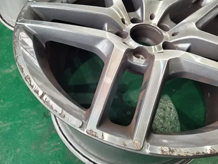 벤츠 S350d W222 19인치 순정휠 블랙다이아몬드컷팅 시공 [부산휠복원 부산휠수리 부산휠도색비용]_wheelstar / 부산 사상 학장동