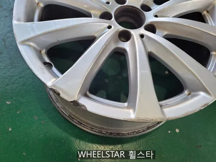 벤츠 S500 W221 18인치 순정휠 하이퍼블랙 시공 [부산휠복원 부산휠수리 부산휠도색비용]_wheelstar / 부산 사상 학장동