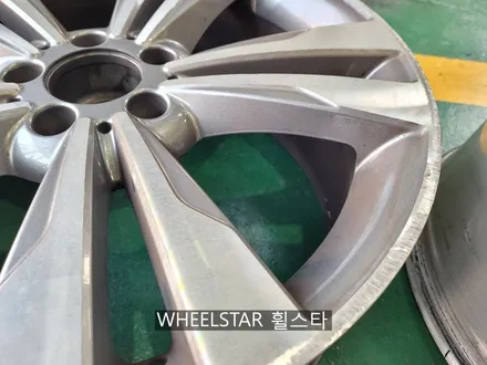 벤츠 S500 W222 19인치 순정휠 블랙다이아몬드컷팅 시공 [부산휠복원 부산휠수리 부산휠도색비용]_wheelstar / 부산 사상 학장동