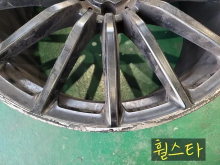 [부산휠복원]벤츠 S65 W222 20인치 GT43휠 , 블랙잭 시공으로  완성된 럭셔리 복원! / 부산 사상 학장동