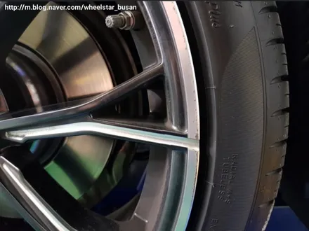 [부산휠수리][부산휠복원]BMW 520d 18인치 순정휠 다이아몬드컷팅 시공 휠복원 휠수리 휠도색비용_wheelsta / 부산 사상 학장동