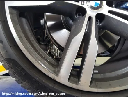[부산 휠복원][부산 휠도색]BMW 640i 20인치 다이아몬드컷팅휠 시공 휠복원 휠수리 휠도색비용 _wheelstar 프로필 / 부산 사상 학장동