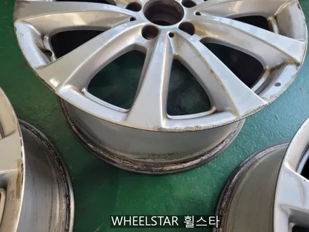 벤츠 S500 W221 18인치 순정휠 하이퍼블랙 시공 [부산휠복원 부산휠수리 부산휠도색비용]_wheelstar / 부산 사상 학장동