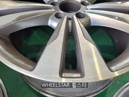 벤츠 S500 W222 19인치 순정휠 블랙다이아몬드컷팅 시공 [부산휠복원 부산휠수리 부산휠도색비용]_wheelstar / 부산 사상 학장동