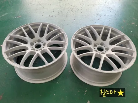 [블랙잭][부산 휠복원][부산 휠도색]현대 아이오닉5 워크 20인치 블랙잭 시공[부산휠도색 부산휠복원 부산휠수리비용]_wheelstar[블랙하이그로시][ / 부산 사상 학장동