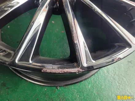 벤츠S 350d W222 마차휠 블랙크롬 재복원 | 두번째도 부산 휠스타 선택 / 부산 사상 학장동