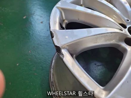벤츠 S500 W221 18인치 순정휠 하이퍼블랙 시공 [부산휠복원 부산휠수리 부산휠도색비용]_wheelstar / 부산 사상 학장동