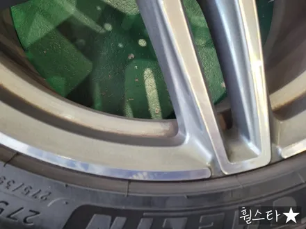 [부산 휠복원][부산 휠도색][부산 휠수리]벤츠 E350d 순정휠 19인치 블랙유광시공[부산휠도색 부산휠복원 부산휠수리비용]_wheelstar / 부산 사상 학장동