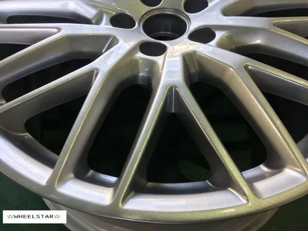 [부산휠복원] [부산휠수리]아우디A6 순정휠 실버 휠복원 휠수리 휠도색비용_wheelstar / 부산 사상 학장동