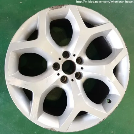 [부산 휠수리][부산 휠복원]BMW X6 20인치 휠복원 휠수리 휠도색비용 _wheelstar / 부산 사상 학장동