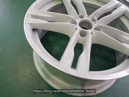 [[부산 휠도색][부산 휠수리]]BMW 640d 20인치 블랙유광시공 휠복원 휠수리 휠도색비용_wheelstar / 부산 사상 학장동
