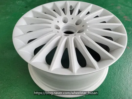 [[부산 휠복원][부산 휠도색]]벤츠E200 W212 17인치 순정휠 고스트크롬 시공 휠복원 휠수리휠도색비용 _wheelstar / 부산 사상 학장동