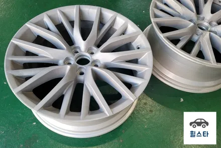 렉서스 RX 450 하이브리드 20인치 순정휠 블랙 크롬 시공 [부산휠복원 부산휠수리 부산휠도색비용]_wheelstar / 부산 사상 학장동