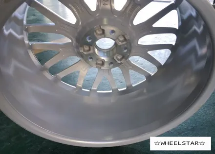 [부산휠복원] [부산휠수리]아우디A6 순정휠 실버 휠복원 휠수리 휠도색비용_wheelstar / 부산 사상 학장동