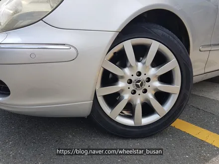 [[부산 휠복원][부산 휠수리]]벤츠S350 18인치 순정휠 메탈골드 휠복원 휠수리휠도색비용 _wheelstar / 부산 사상 학장동