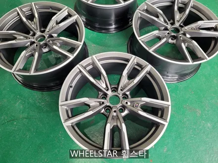 [[부산 휠도색][부산 휠복원]]BMW G22 430i 19인치 792M 순정휠 다이아몬드컷팅 시공 휠복원 휠수리 휠도색비용_wheelstar / 부산 사상 학장동