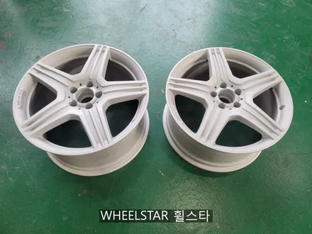 벤츠 CLS63 W218 19인치 순정휠 다이아몬드컷팅 시공 [부산휠복원 부산휠수리 부산휠도색비용]_wheelstar / 부산 사상 학장동