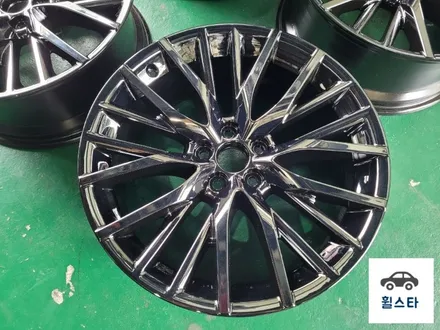 렉서스 RX 450 하이브리드 20인치 순정휠 블랙 크롬 시공 [부산휠복원 부산휠수리 부산휠도색비용]_wheelstar / 부산 사상 학장동