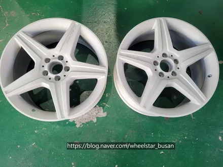 [부산 휠스타][부산 휠복원][부산 휠도색]벤츠S350d W222 순정휠 19인치 하이퍼블랙시공[부산휠도색 부산휠복원 부산휠수리비용]_wheelstar / 부산 사상 학장동