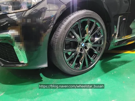 [티탄크롬][부산 휠복원][부산 휠도색]bmw 730d 817M 순정휠 20인치 티탄크롬시공[부산휠도색 부산휠복원 부산휠수리비용]_wheelstar / 부산 사상 학장동