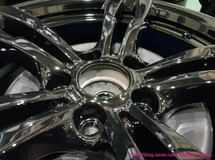 [[부산휠수리][부산휠복원]]BMW 320d 18인치 순정휠 블랙유광시공 휠도색 휠수리 휠복원비용_wheelstar / 부산 사상 학장동