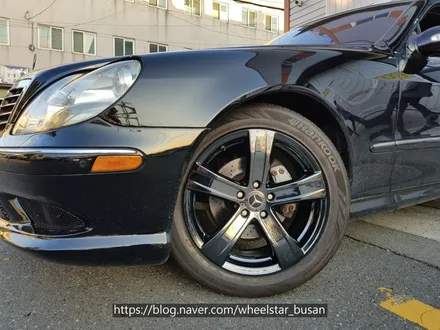 [[부산 휠수리][부산 휠도색]]벤츠 S350 18인치 순정휠 블랙크롬 시공 휠복원 휠수리휠도색비용 _wheelstar / 부산 사상 학장동