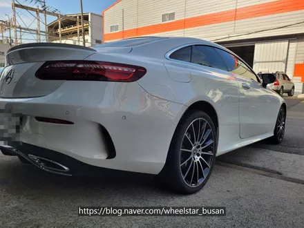 [[부산 휠수리][부산 휠도색]]벤츠 E400쿠페 W213 20인치 순정휠 블랙다이아몬드컷팅 시공 휠복원 휠수리휠도색비용 _wheelstar / 부산 사상 학장동