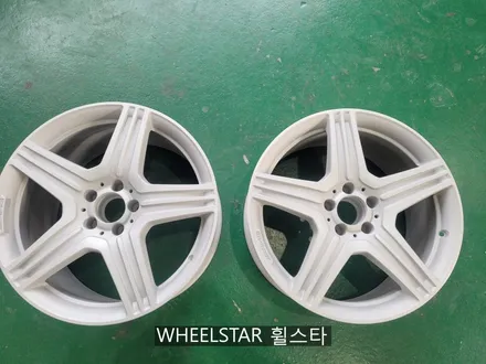 벤츠 CLS63 W218 19인치 순정휠 다이아몬드컷팅 시공 [부산휠복원 부산휠수리 부산휠도색비용]_wheelstar / 부산 사상 학장동