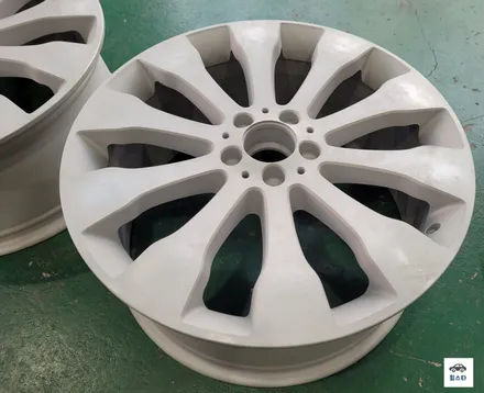 [[부산 휠복원][부산 휠도색][부산 휠수리]]벤츠GLS450 20인치 순정휠 블랙 다이아몬드컷팅 휠복원시공[부산휠수리 부산휠복원 부산휠도색비용]_wheelstar / 부산 사상 학장동