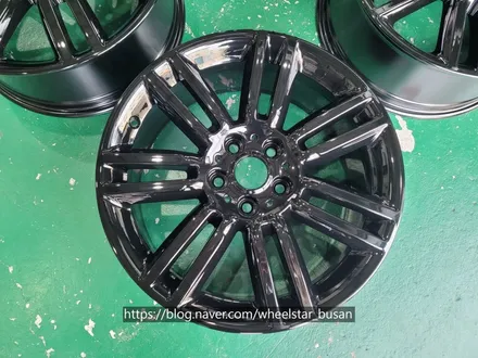 [블랙유광][부산 휠복원][부산 휠도색]BMW 미니 컨트리맨 순정휠 18인치 블랙유광시공[부산휠도색 부산휠복원 부산휠수리비용]_wheelstar / 부산 사상 학장동