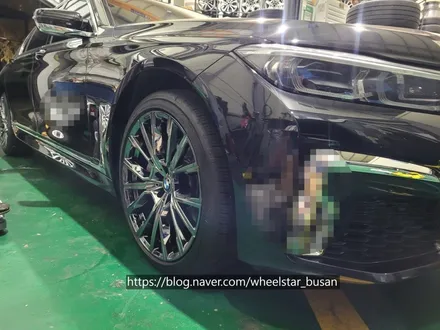 [티탄크롬][부산 휠복원][부산 휠도색]bmw 730d 817M 순정휠 20인치 티탄크롬시공[부산휠도색 부산휠복원 부산휠수리비용]_wheelstar / 부산 사상 학장동