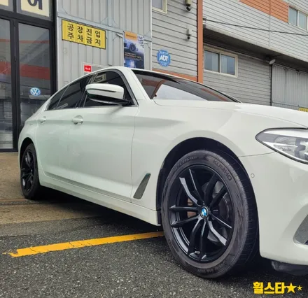 부산 휠복원 추천 휠스타 | BMW G30 662m휠 블랙잭 중고휠판매 / 부산 사상 학장동