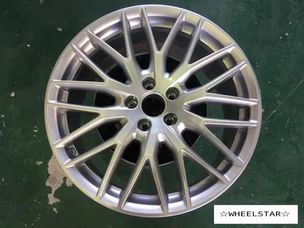 [부산휠복원] [부산휠수리]아우디A6 순정휠 실버 휠복원 휠수리 휠도색비용_wheelstar / 부산 사상 학장동