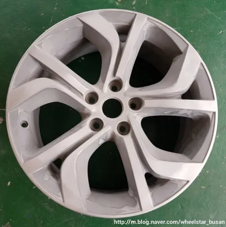 [부산 휠수리][부산 휠복원]르노삼성 SM7 18인치 휠복원 휠수리 휠도색비용 _wheelstar / 부산 사상 학장동