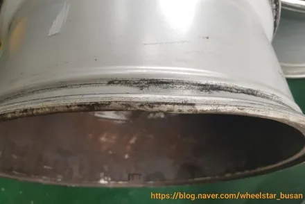 [부산 휠복원][부산 휠도색]벤츠 S500 19인치 순정휠 하이퍼블랙 시공   휠복원 휠수리 휠도색비용 _wheelstar / 부산 사상 학장동