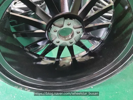 [[부산 크롬휠도색][부산 휠수리]]BMW X6 보센 정품휠 22인치 블랙크롬 시공 휠복원 휠수리휠도색비용 _wheelstar / 부산 사상 학장동