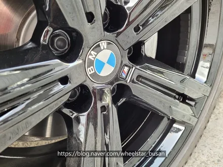 [[부산 휠도색][부산 휠수리]]BMW 420i 18인치 블랙유광시공 휠복원 휠수리 휠도색비용_wheelstar / 부산 사상 학장동