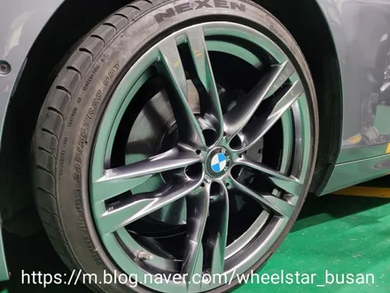 [[부산 휠수리][부산 휠도색]]BMW  640d 20인치 고스트크롬시공 휠복원 휠수리휠도색비용 _wheelstar / 부산 사상 학장동