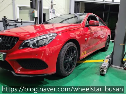 [[부산 휠수리][부산 휠복원]]벤츠 E63쿠페 AMG 17인치 순정휠 블랙유광 시공 휠복원 휠수리휠도색비용 _wheelstar / 부산 사상 학장동