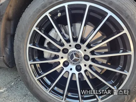 [[부산 휠수리][부산 휠도색]]벤츠 E220d W213 18인치 순정휠 블랙다이아몬드컷팅 시공 부산휠복원 부산휠수리 부산휠도색비용 _wheelstar / 부산 사상 학장동