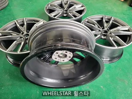 [[부산 휠도색][부산 휠복원]]BMW G22 430i 19인치 792M 순정휠 다이아몬드컷팅 시공 휠복원 휠수리 휠도색비용_wheelstar / 부산 사상 학장동