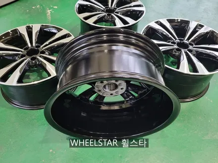 벤츠 S500 W222 19인치 순정휠 블랙다이아몬드컷팅 시공 [부산휠복원 부산휠수리 부산휠도색비용]_wheelstar / 부산 사상 학장동