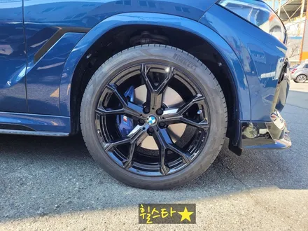 [블랙하이그로시][부산 휠복원][부산 휠수리]BMW X6 G06 21인치 741M 블랙하이그로시 시공[부산휠수리 부산휠복원 부산휠도색비용]_wheelstar / 부산 사상 학장동